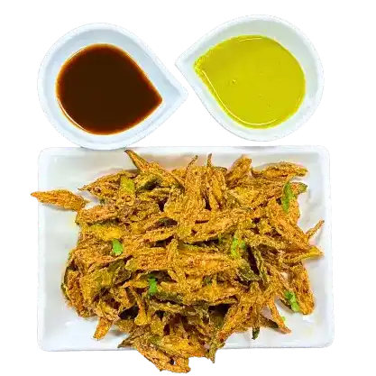 Okra Kurkure at Athidi Indian